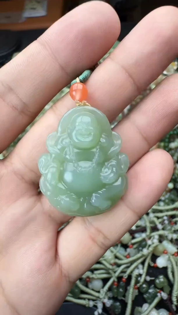 颈饰未镶嵌和田玉拍一发一
