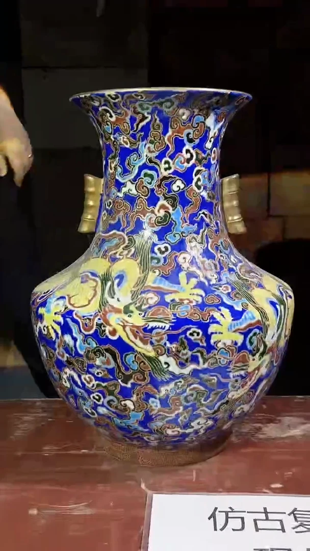 摆件景德镇陶瓷流水219