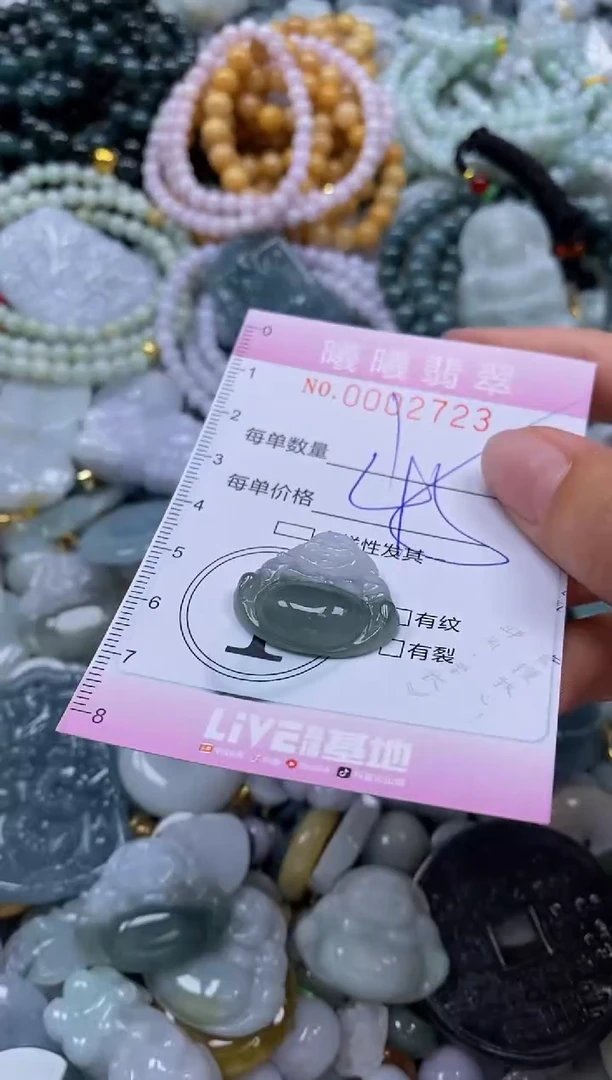 翡翠未镶嵌颈饰闪购0002723