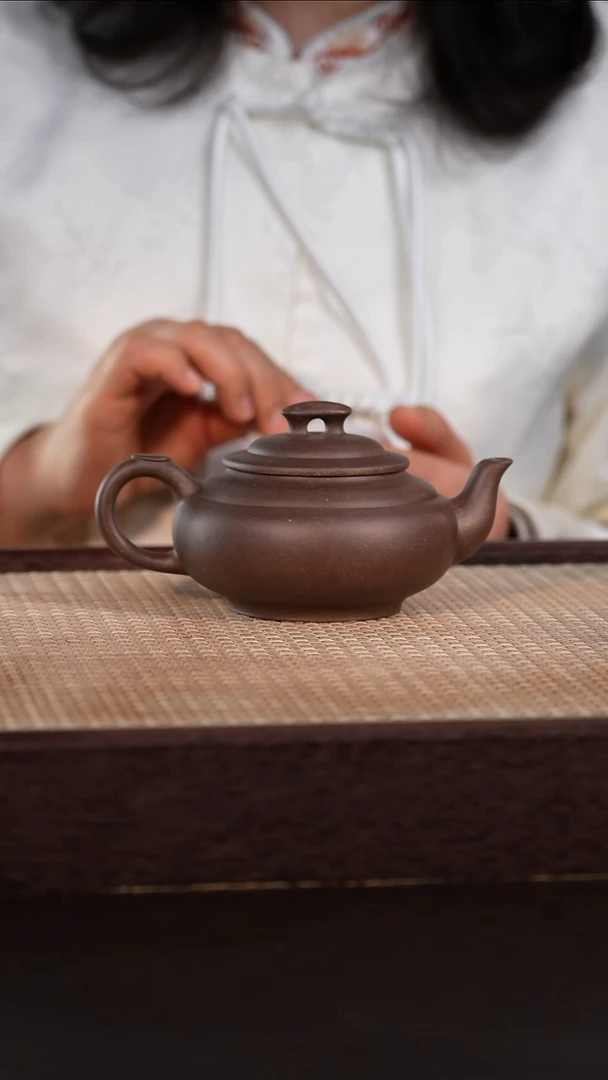 茶壶紫砂青灰紫泥 270cc