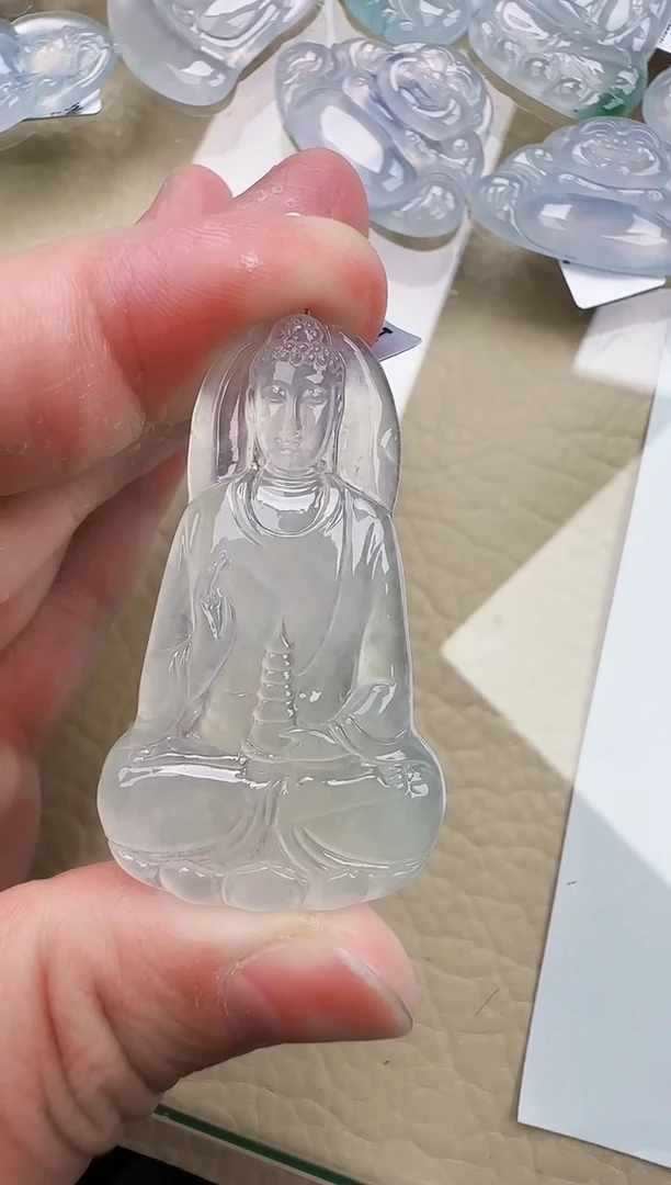 颈饰未镶嵌翡翠缅甸翡翠a货