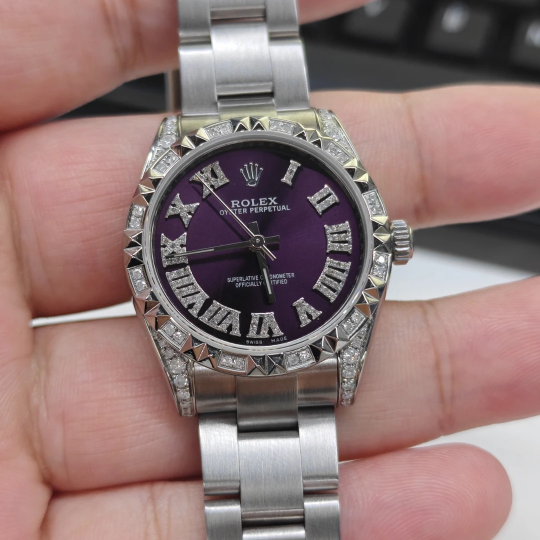 99新 Rolex/劳力士 蚝式恒动系列177234精钢腕表/后钻/WHT029953