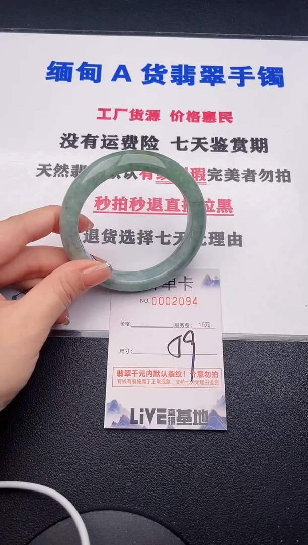 未镶嵌手镯翡翠94