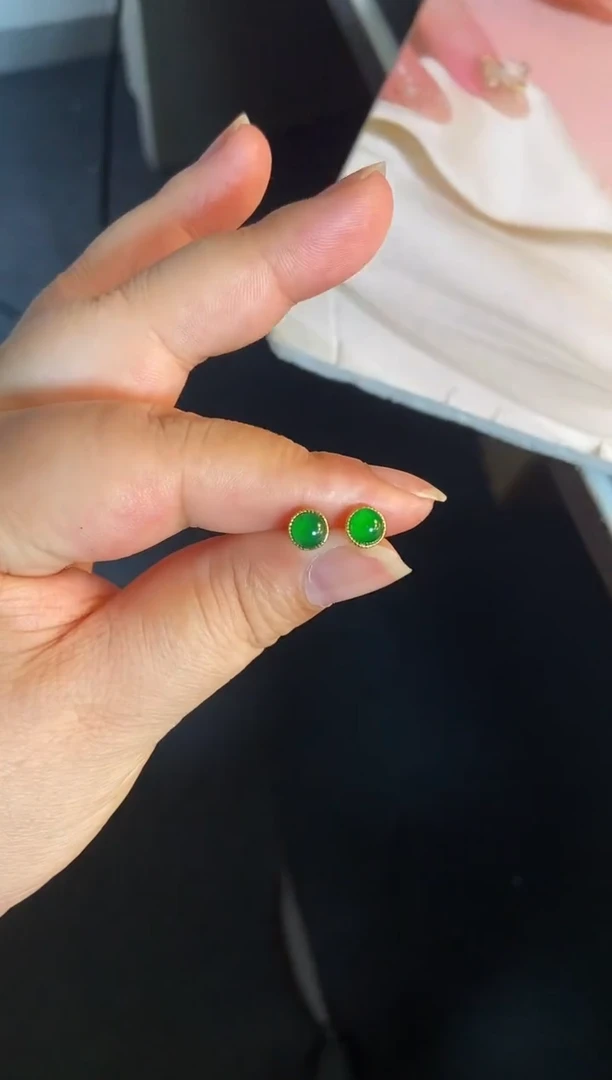 吊坠(不含链)银S925镶嵌翡翠1