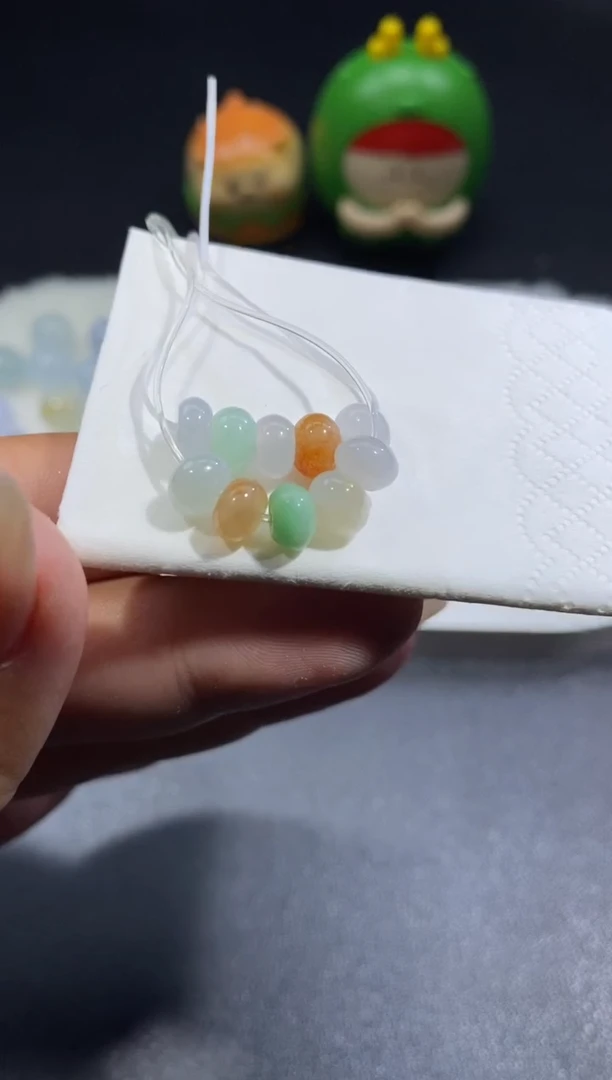 翡翠未镶嵌颈饰明***天翡翠净货-9004