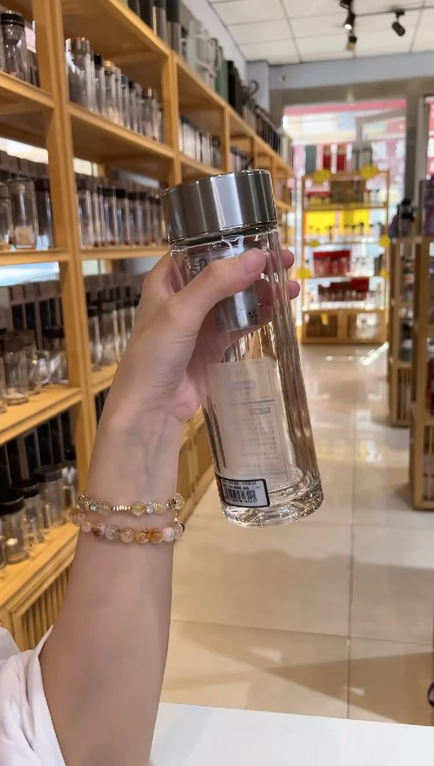 双层高档300ml高硼硅茶杯1654