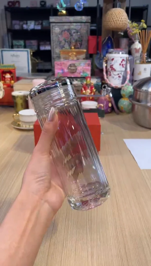 144晶沁心炫彩水杯（大）