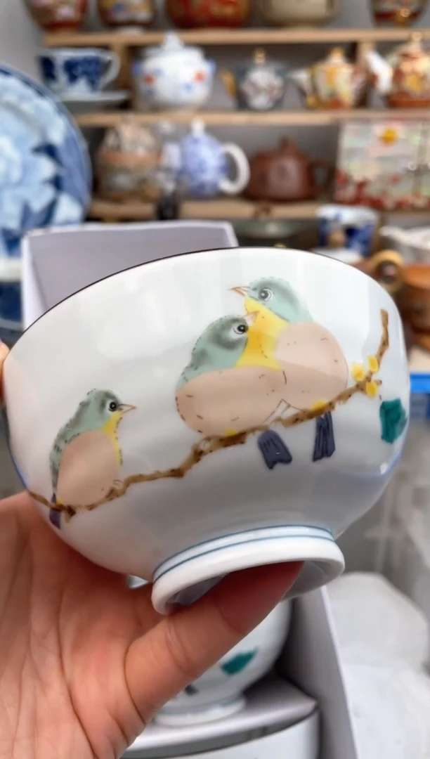 【闪购商品】瓷片（5只碗）默认微瑕，看清尺寸品相再拍