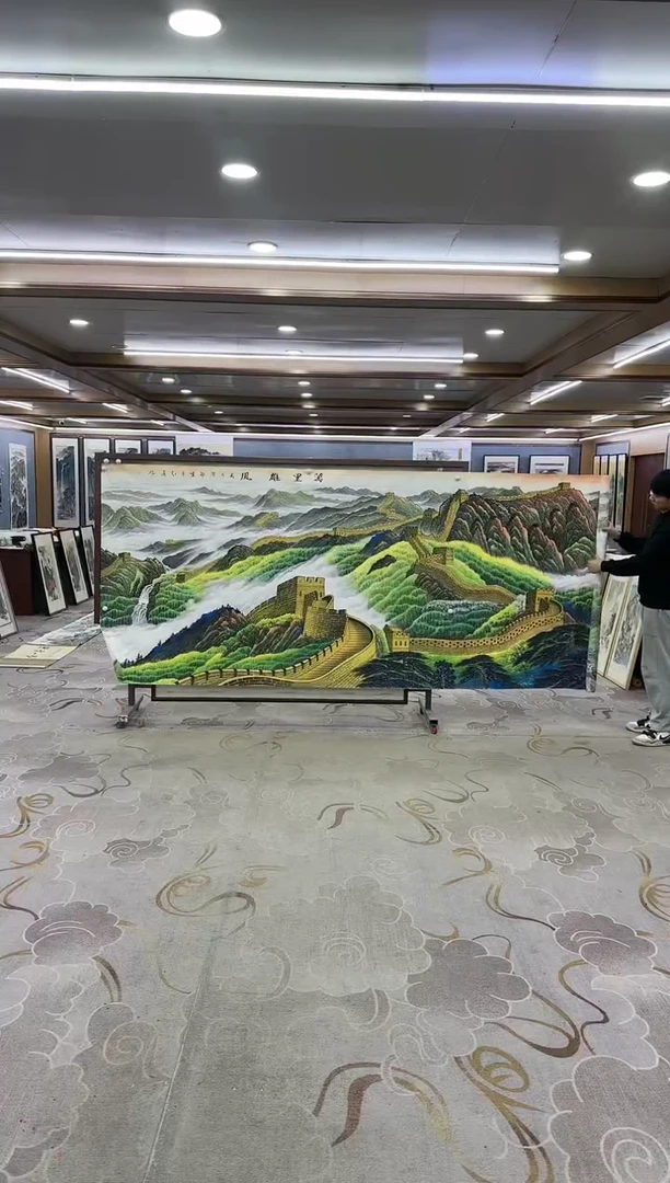 绘画Y-王红兵-大丈二-山水画