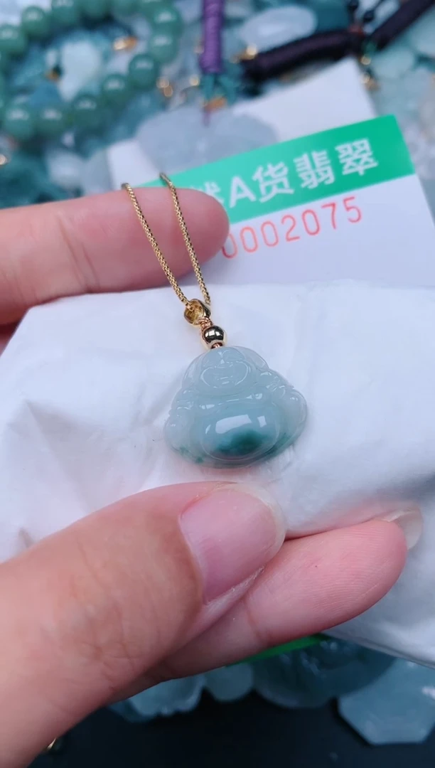 颈饰未镶嵌翡翠.0002075