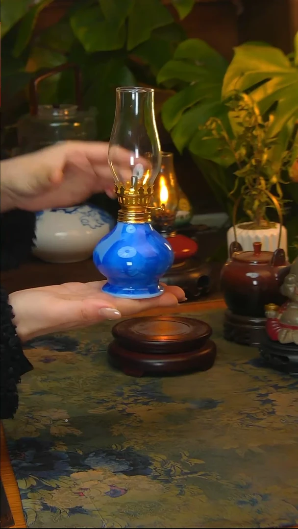 【闪购商品】景德镇陶瓷手工灯摆件