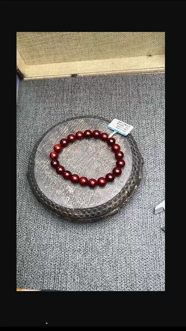 檀香紫檀（小叶紫檀）手串/手链1.0cm*21颗原汁原味单圈