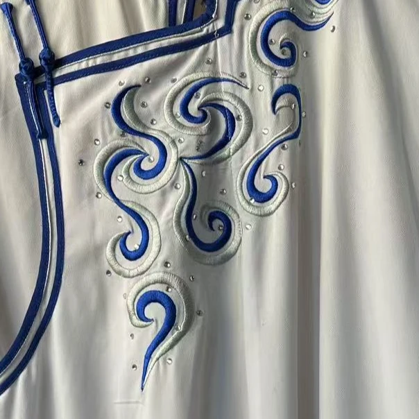 服表演服长裙扇子舞伞舞独舞艺考飘逸中国风