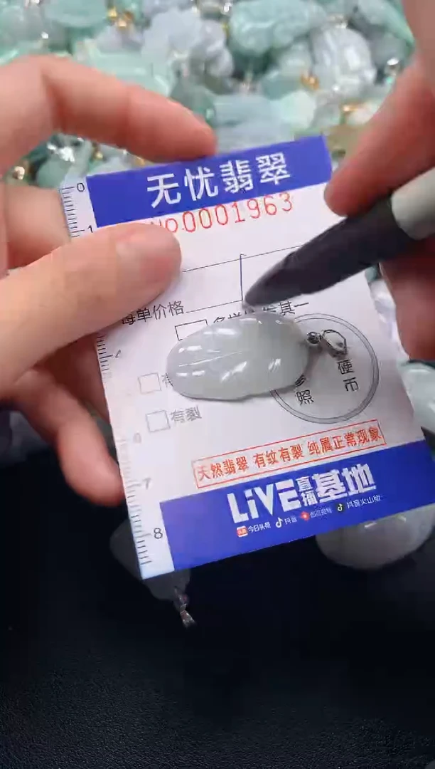 颈饰未镶嵌翡翠1963