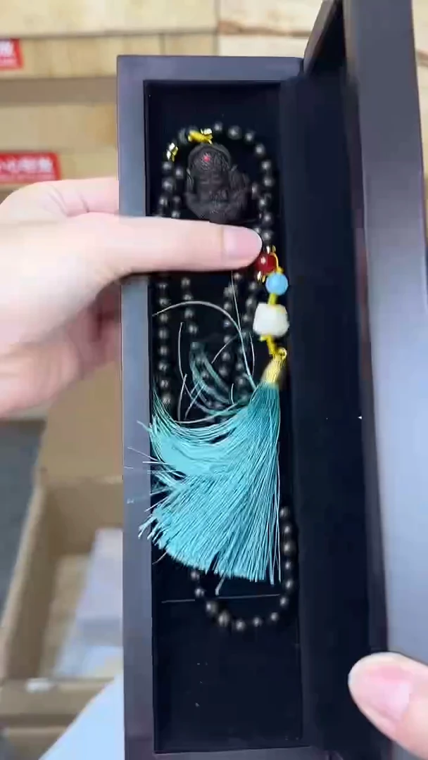 品茗文玩阁黄花梨项链链接@@SP212