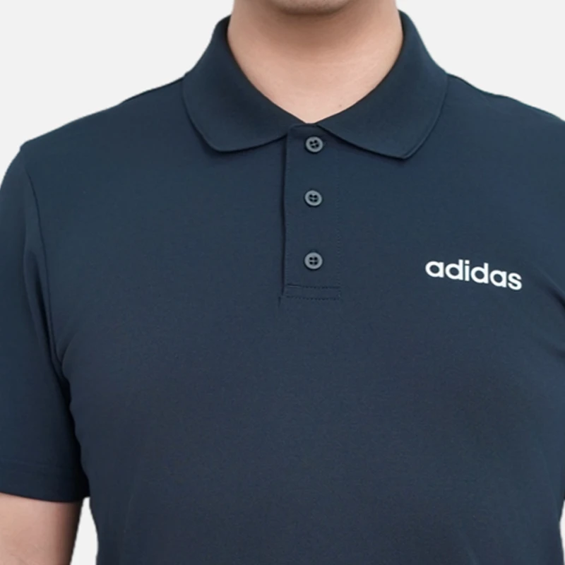 adidas阿迪达斯男装POLO衫短袖翻领t恤针织透气休闲运动商务短袖