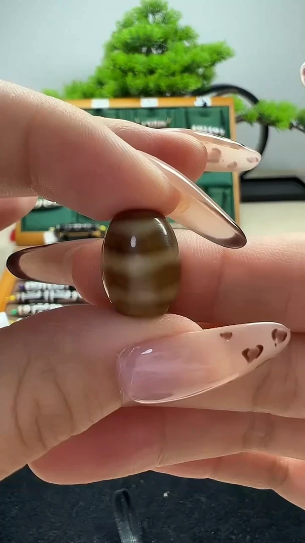 玛瑙/玉髓（覆膜）颈饰未镶嵌119.（微瑕随机发货）