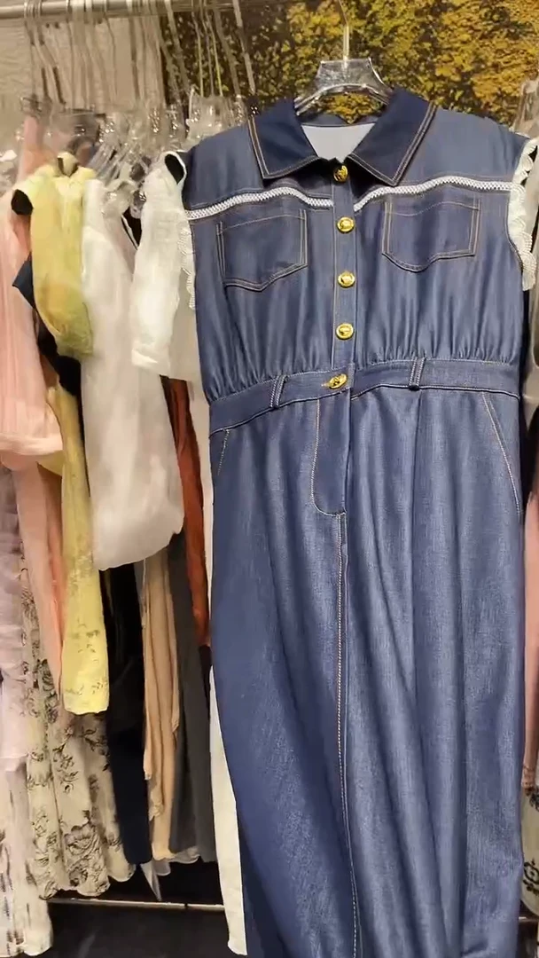 橙**酸M码时尚百搭连衣裙