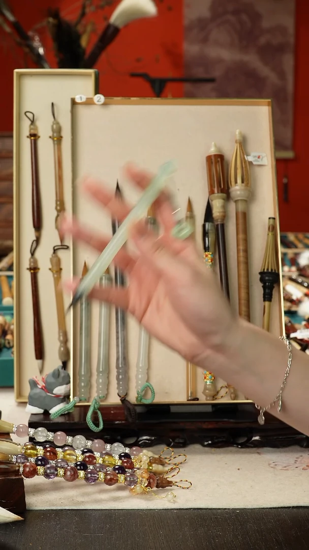 28号孤品毛笔 支持清水试笔 沾墨不退