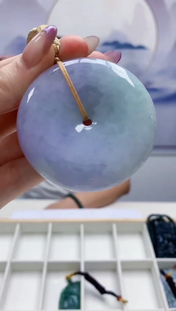 定制翡翠未镶嵌4812jw-毛货挂件44