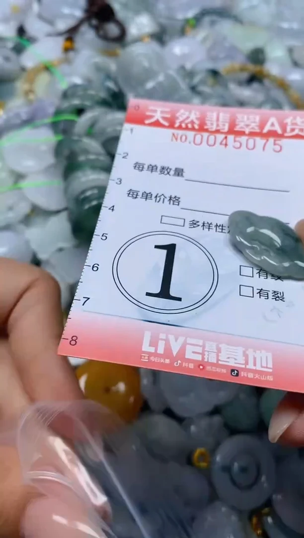 翡翠未镶嵌颈饰闪购0045075