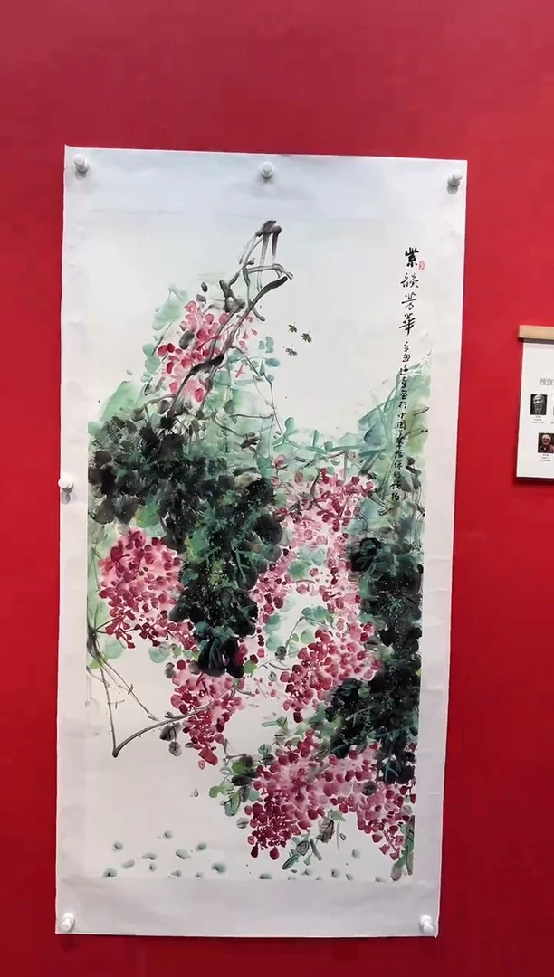 国画画家陆远华手绘国画