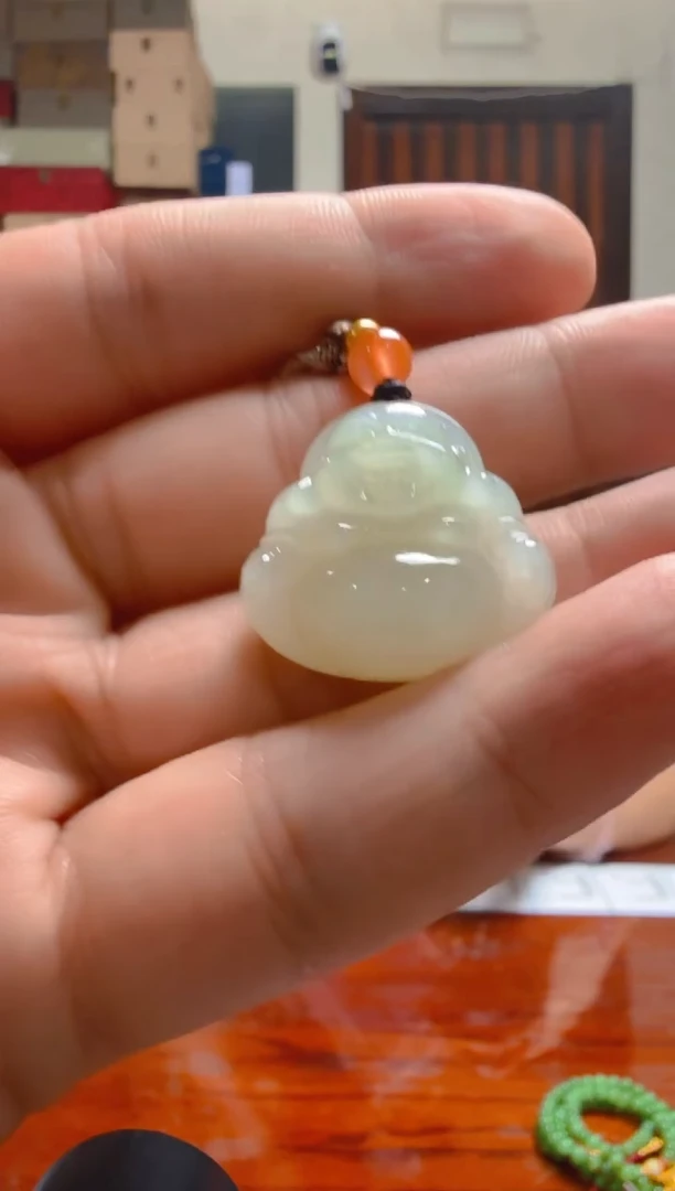 和田玉未镶嵌挂件LTC-274