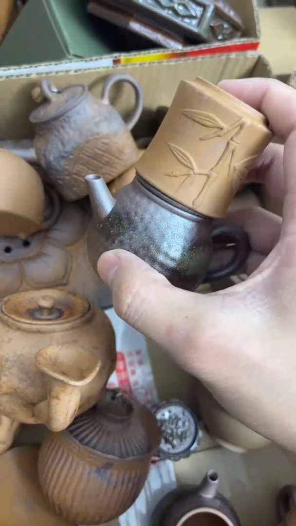 岩泥茶器-000000000小壶00竹
