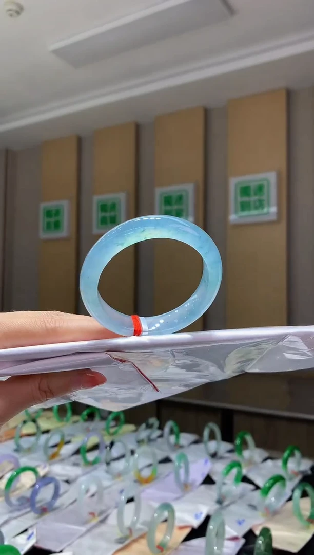 未镶嵌手镯翡翠-C1 圈口54.2 全款26万 定金2万