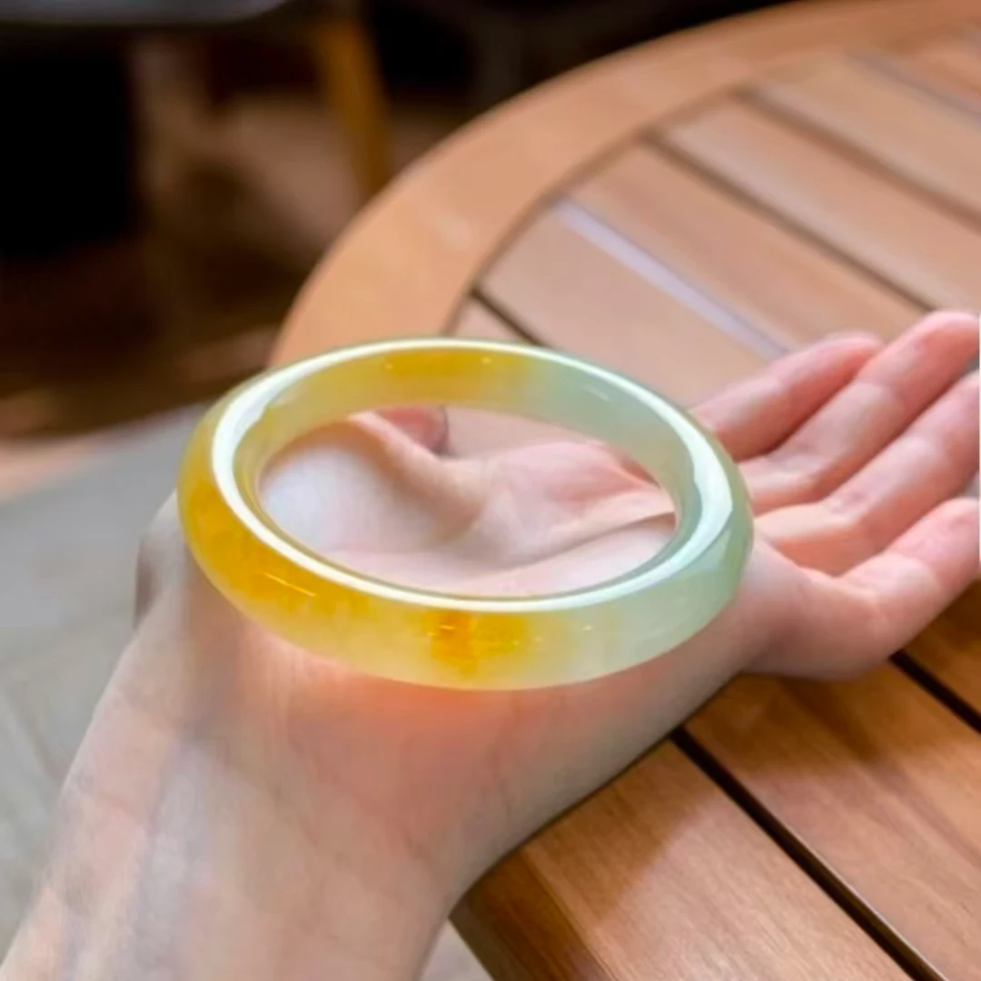 中国风新款石英质玉女神手镯