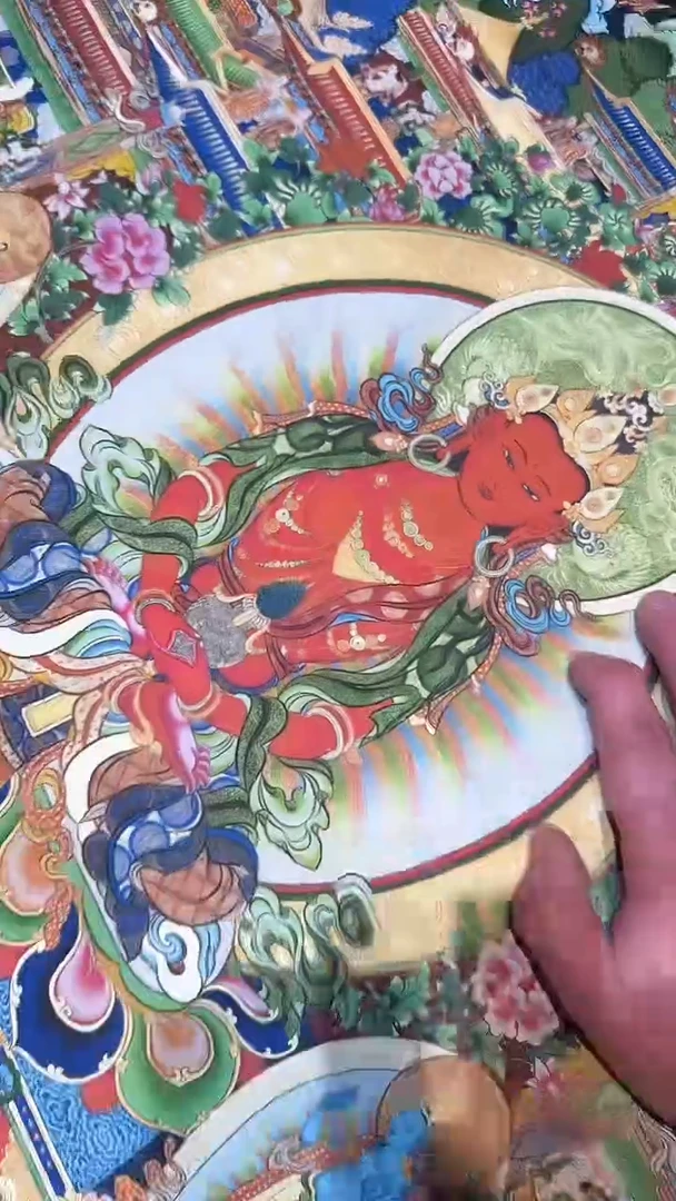 卷轴画【主播精品】高端卷轴画——唐卡AA55