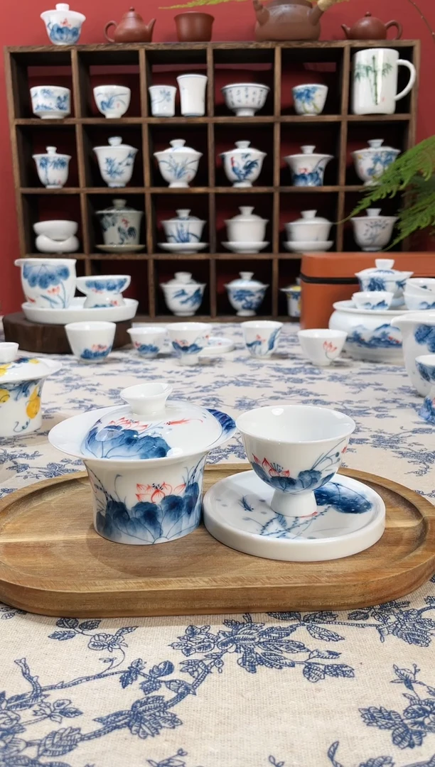 【闪购商品】盖碗/杯群芳斋闪购链接（以闪拍图片为准）