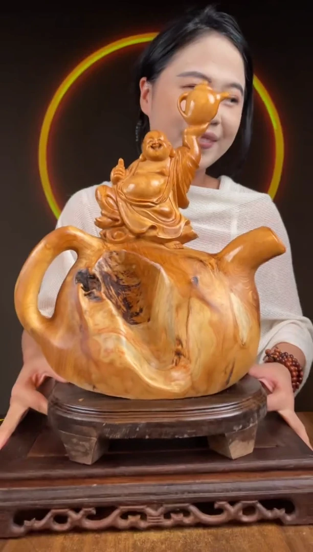 柏木（崖柏）手工摆件,先抢先得! 编号:103