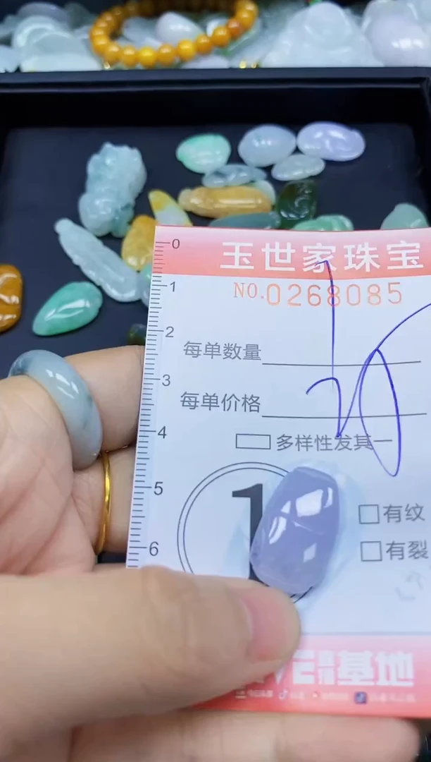 翡翠未镶嵌颈饰闪购0268085