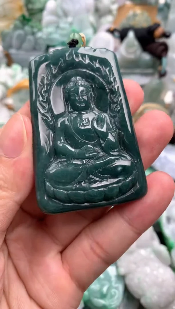 吊坠(不含链)未镶嵌翡翠1