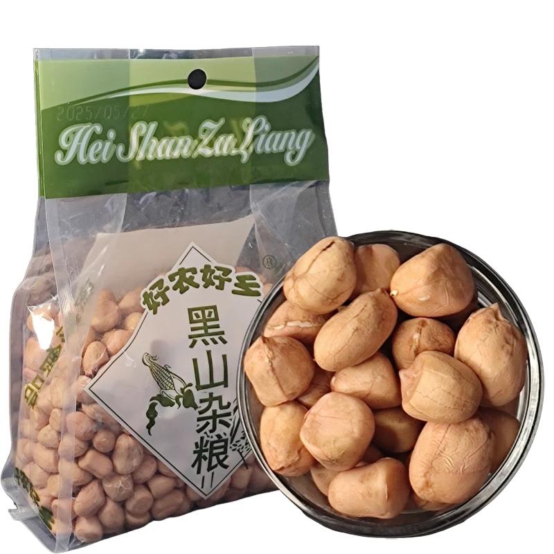 东北农家花生米 一年一季 颗颗饱满 粒粒香甜 独立包装 家庭常备