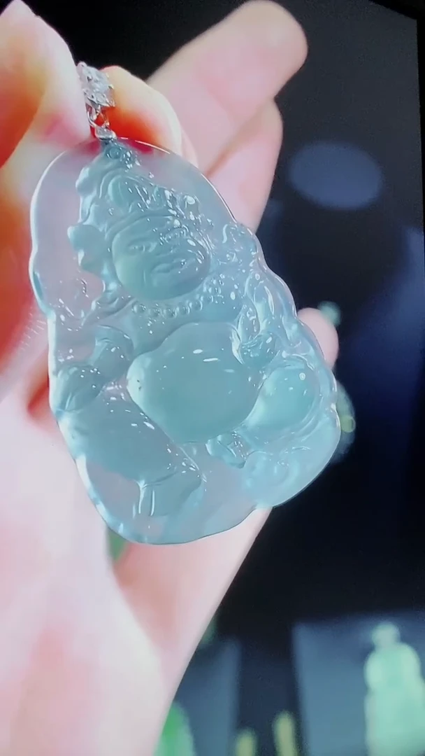 未镶嵌手镯翡翠财神爷