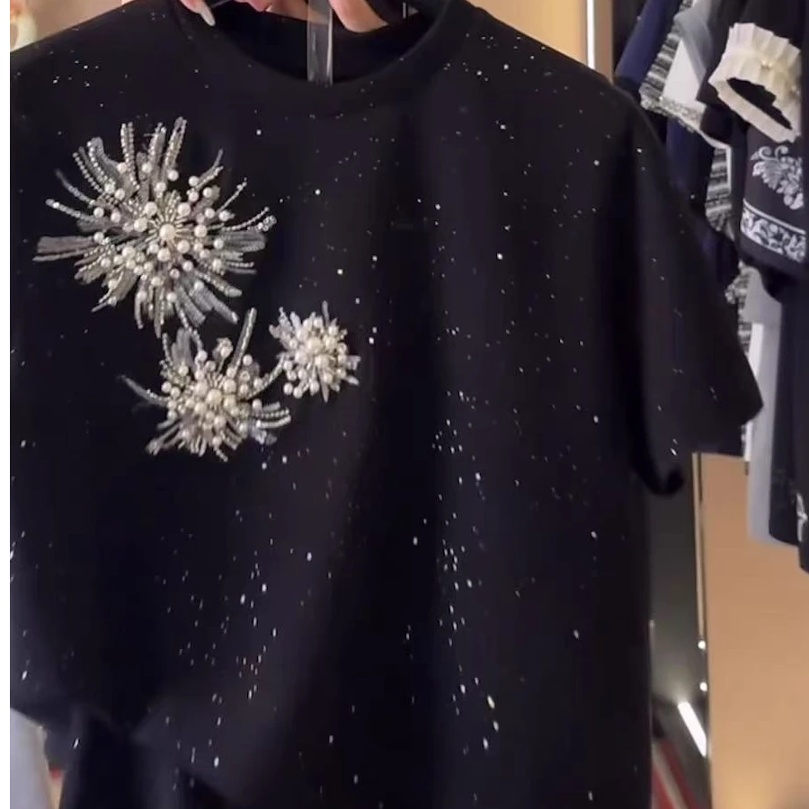 583 重工半袖显瘦百搭