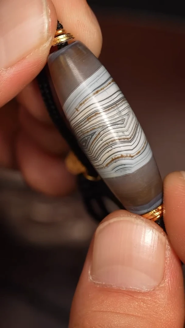 未镶嵌颈饰玛瑙/玉髓冲赛康胡子哥，DIY一183