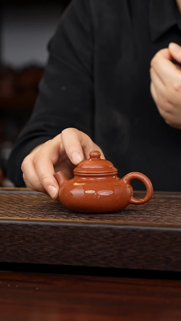 茶壶紫砂丹壶溢香紫砂壶150cc丹壶溢香紫砂壶
