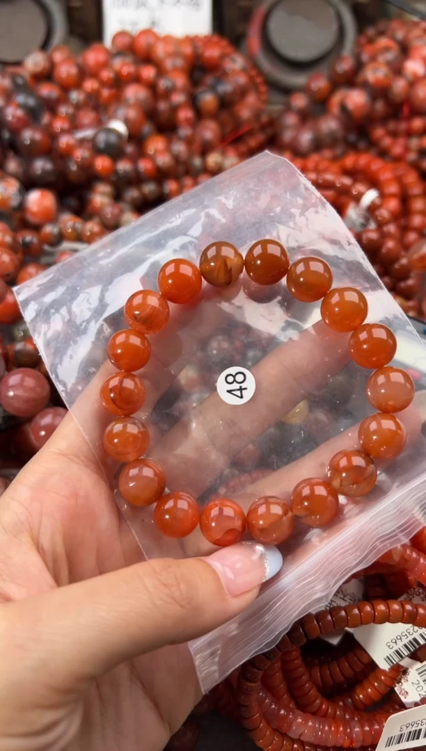 未镶嵌手串南红玛瑙11+