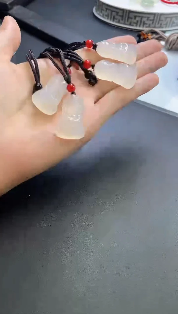 合金颈饰玛瑙/玉髓宝宝佛多样性发一件