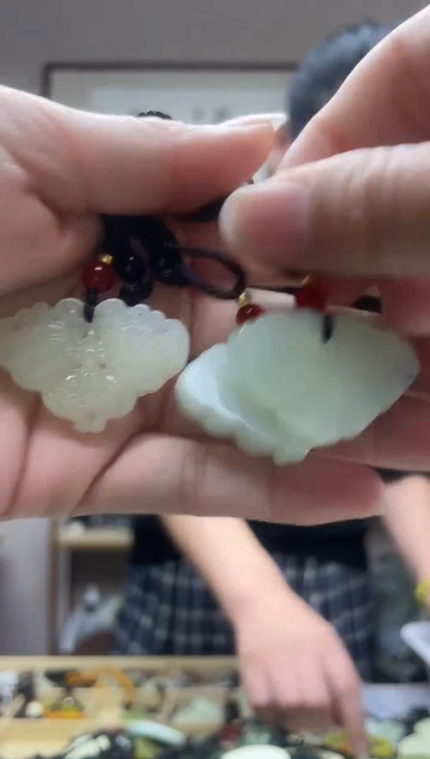 未镶嵌岫玉吊坠多样性发货拍一发一