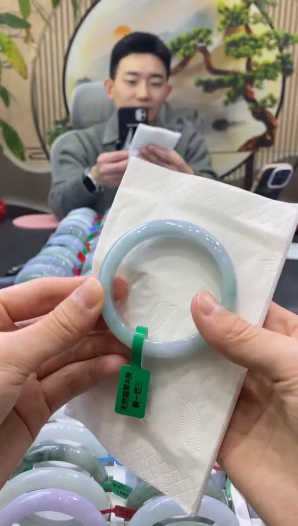 未镶嵌手镯翡翠8213