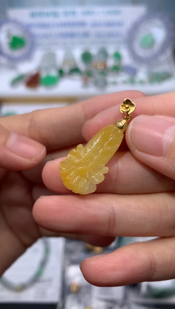 【闪购商品】定制翡翠18K金镶嵌模式推广期24小时鉴赏期