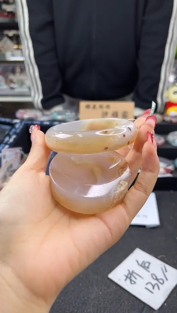 未镶嵌手镯石英质玉60圈口（赠品镯心）1256623