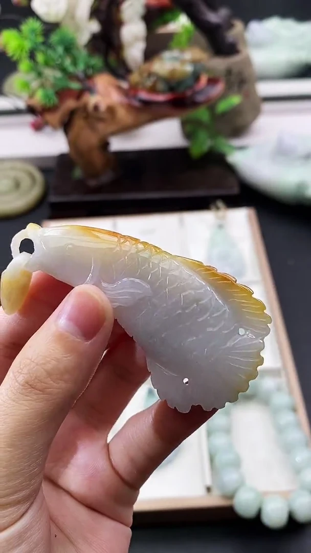 颈饰未镶嵌翡翠天然缅甸A货翡翠