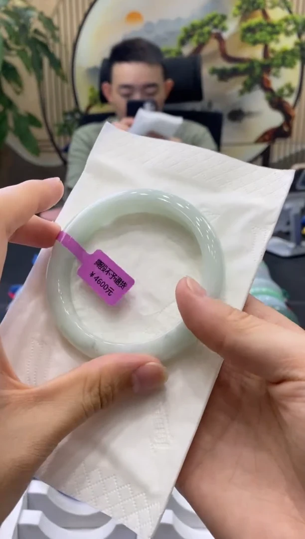 未镶嵌手镯翡翠6345