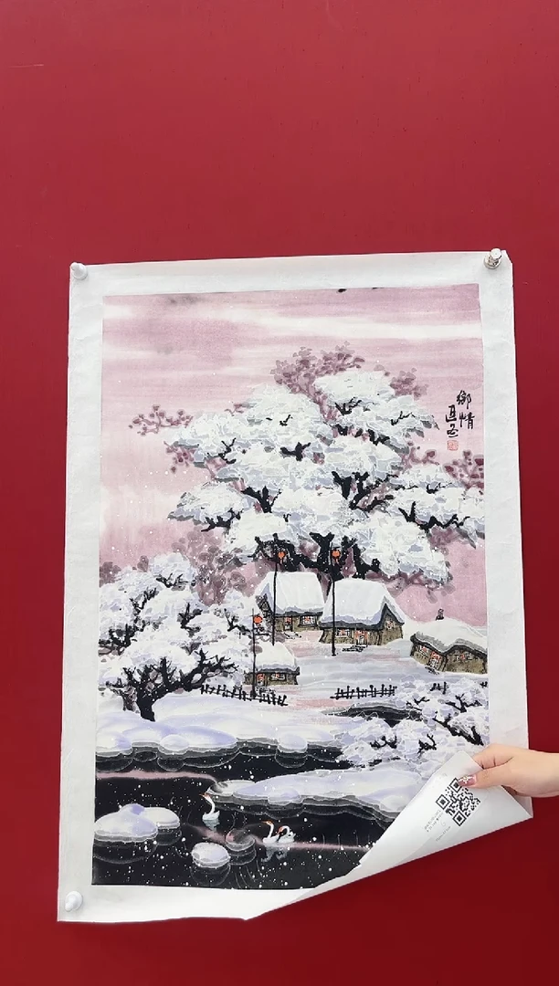 国画吕延冬老师画作