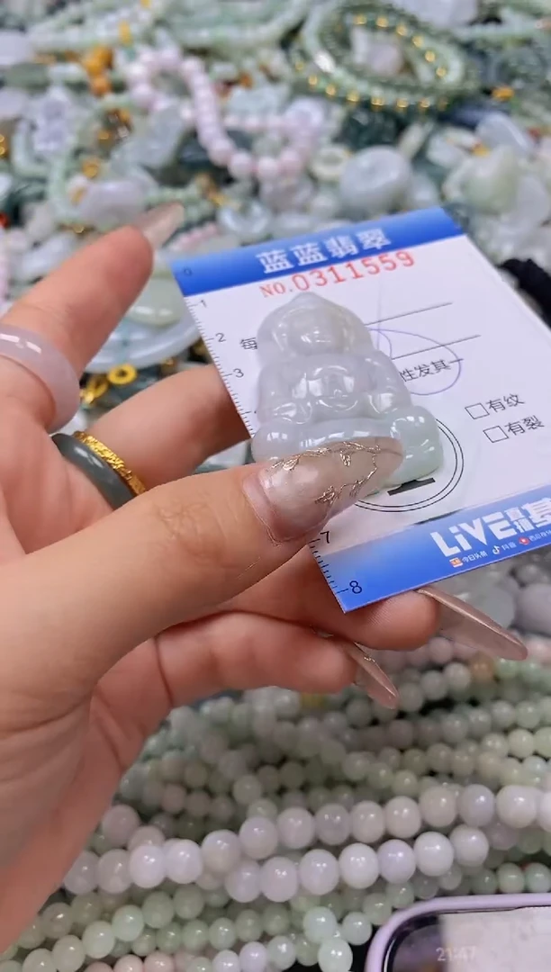 翡翠未镶嵌颈饰闪购0311559